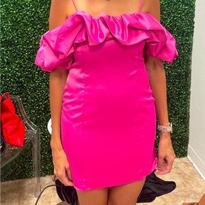 Hot pink Barbie dress NWT